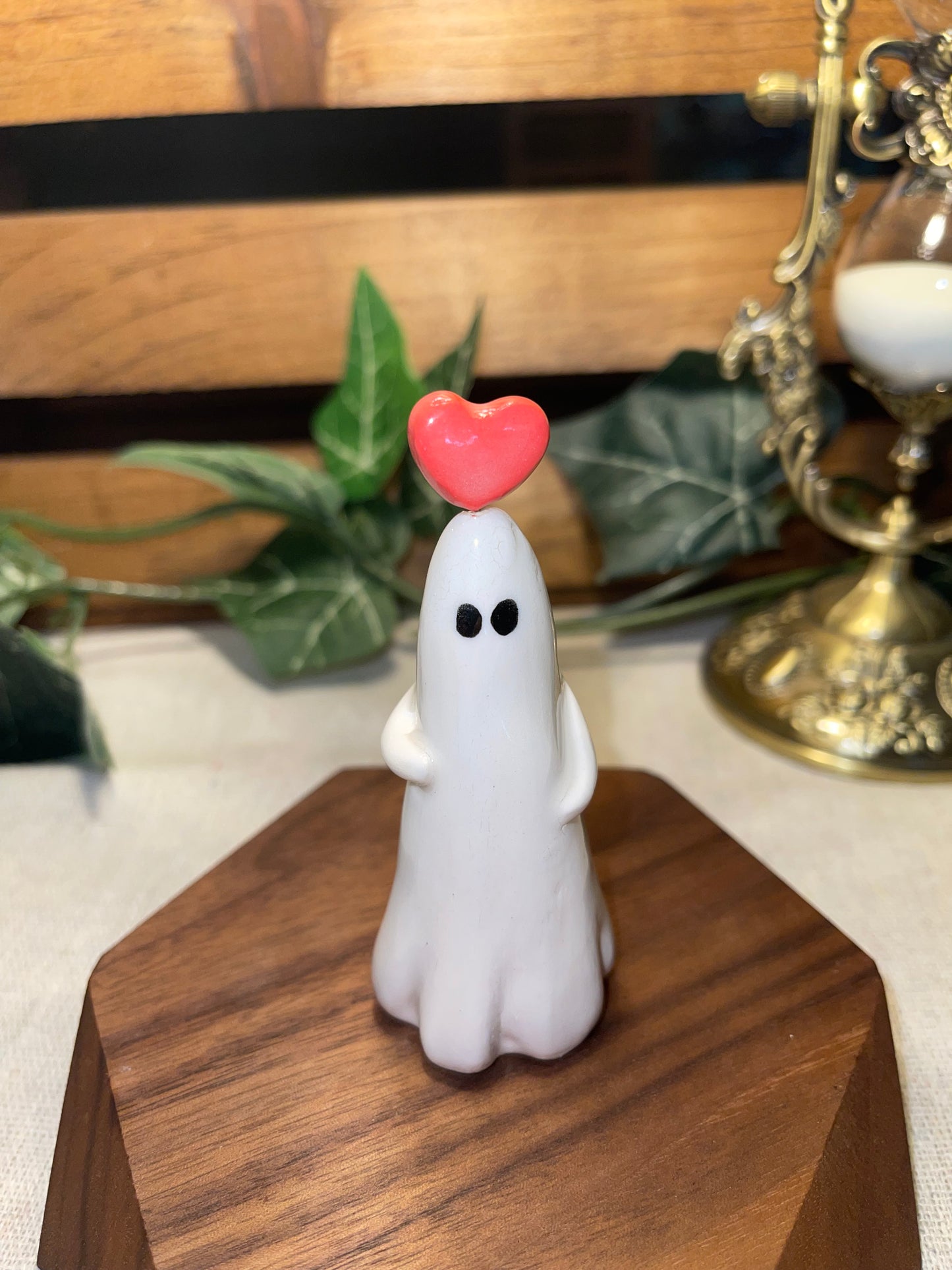 Ghost and Red Heart