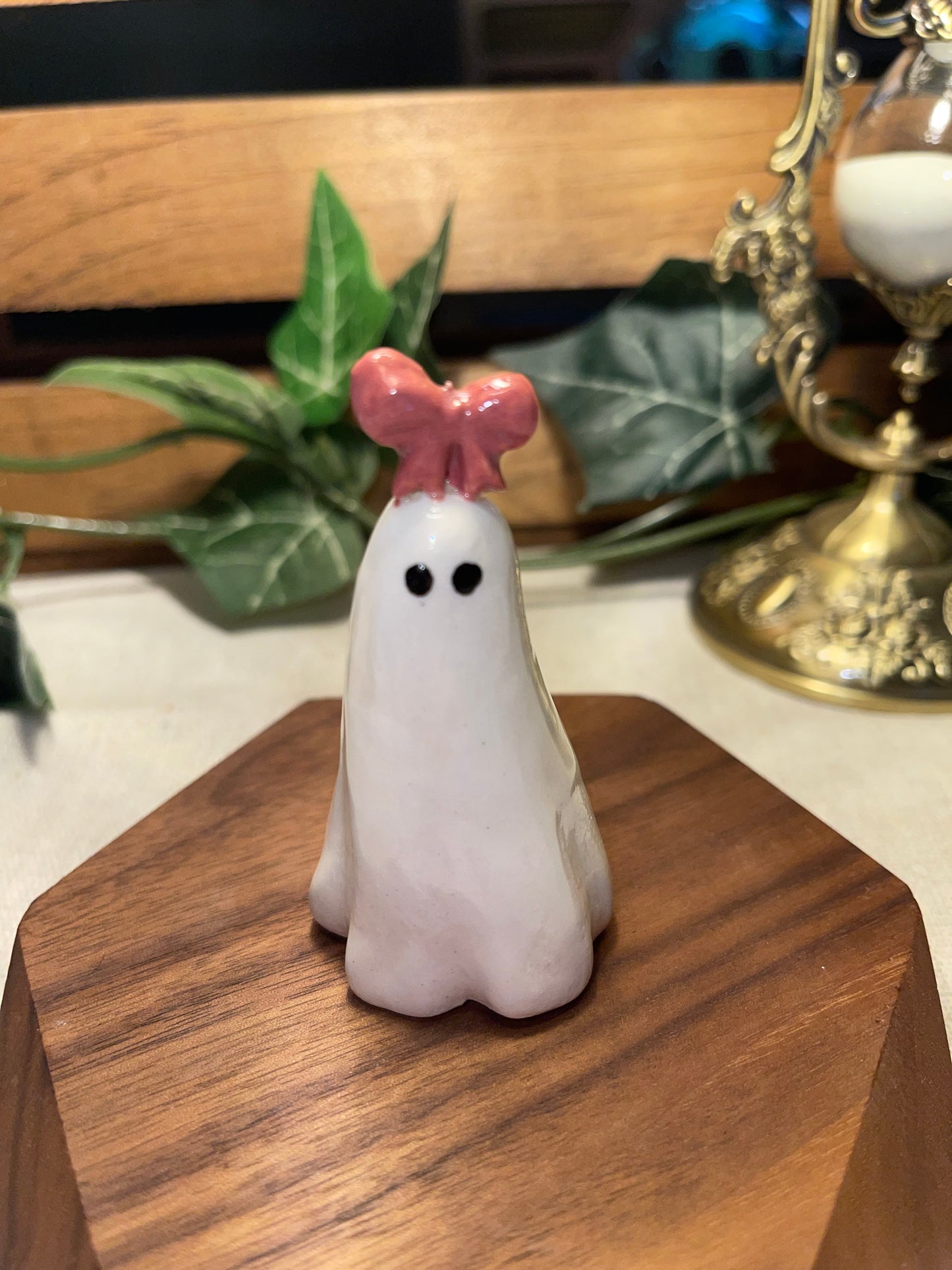 Ghost and Pink Bow