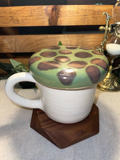 Lidded Mushroom Mug