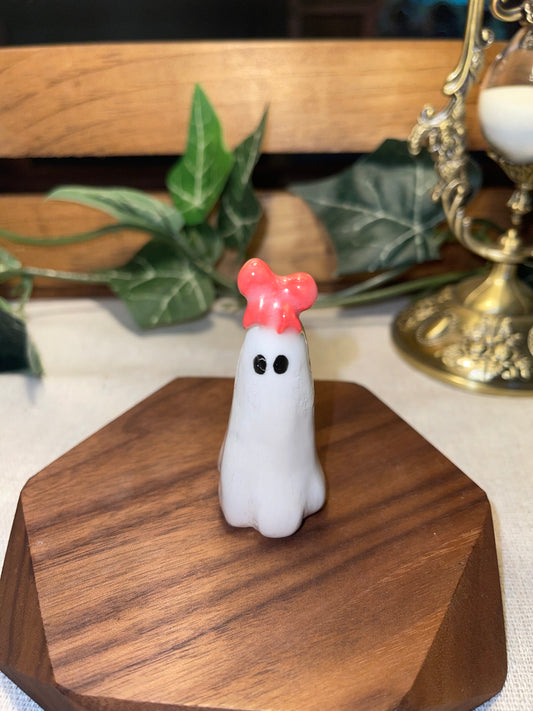 Ghost and Red Bow