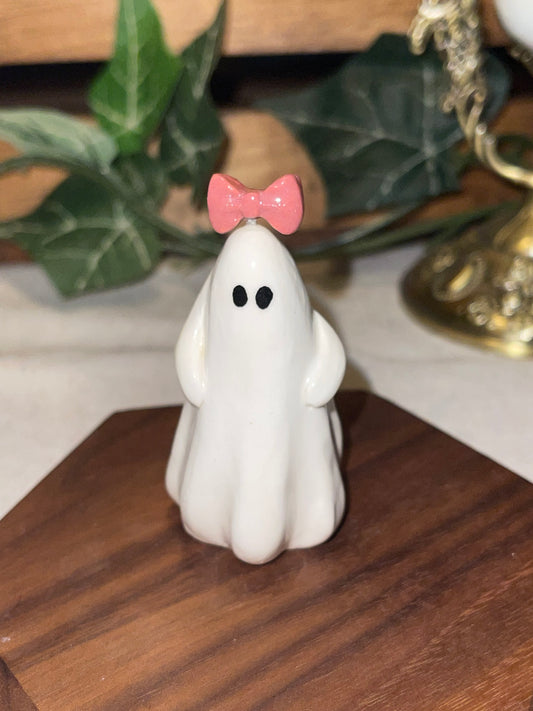 Ghost and Pink Bow