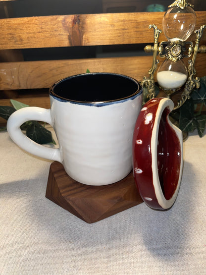 Mushroom Lidded Mug