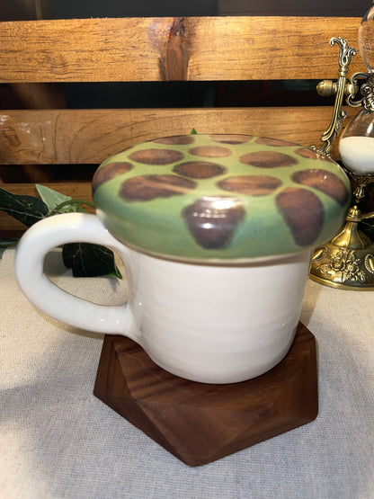 Lidded Mushroom Mug