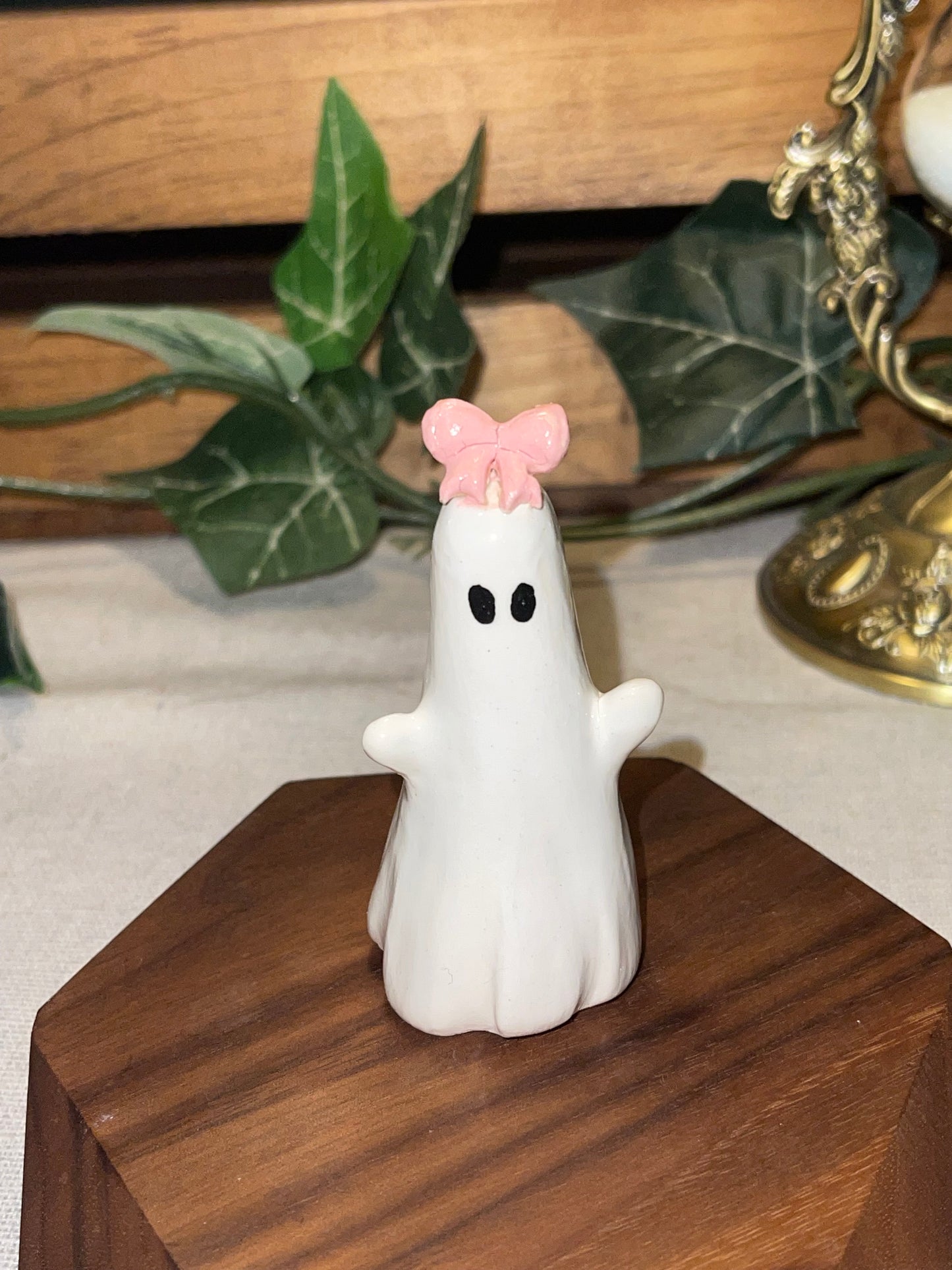 Ghost and Pink Bow