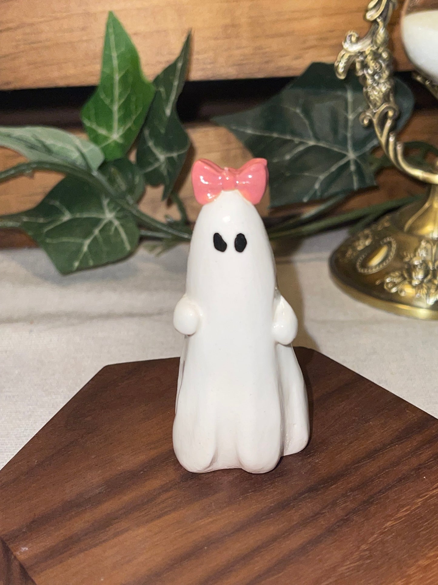Ghost and Pink Bow